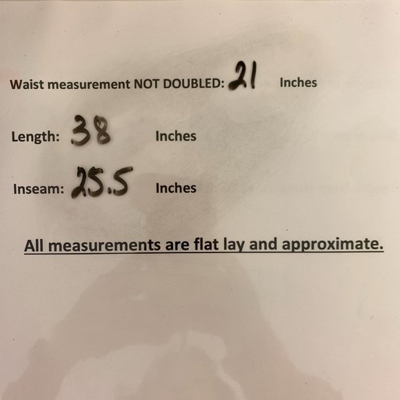 Universal Thread Wide Leg Crop Orange SZ 18 #Z033 - Picture 8 of 8